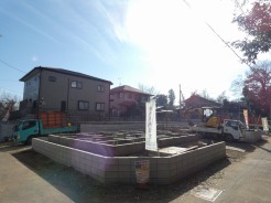 現地写真。※分譲地全体。