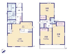 ■リビングでくつろぎ、2階の各居室で家族のプライベートな時間も確保できます。

