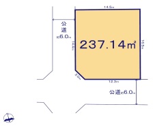 佐倉市宮前2期　区画図　近くにたくさん公園などがあり閑静な住宅街