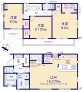 2号棟：間取図