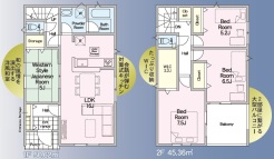 ☆２号棟 間取り☆