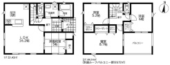 4号棟：間取り