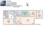 10号棟 ■平屋戸建て、LDK19帖で広々
■玄関シューズインクローゼット＋ウォークインクローゼットでたっぷり収納
