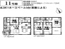 11号棟 ■LDK16帖＋和室4.5帖で広々
■カースペース3台（車種による）
■人気の対面システムキッチン！お料理の最中も家族との会話が弾みます。
■全室収納付！たくさんの荷物も難なく収納可能、部屋全体を広々とご利用いただけます。
