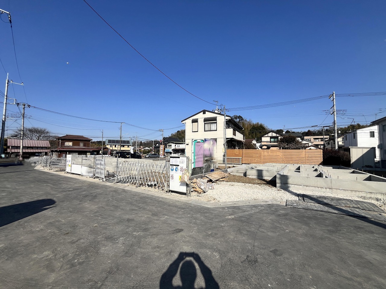 全体外観写真(1～4号棟側)
カースペース２台可
JR佐倉駅まで徒歩10分